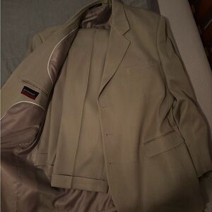 Men's Tan Suit